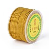 Polyester Milan Cord for DIY Jewelry Craft Making OCOR-F011-D15-2