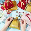  12Pcs 3 Colors Velvet Jewelry Drawstring Gift Bags with Rope Handle ABAG-NB0001-97-3