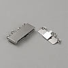 Brass Box Clasps KK-WH0030-09P-02-2