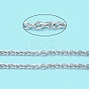 Oval Oxidation Aluminum Cable Chains CHA-K003-01P-3