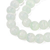 Glass Imitation Cat Eye Beads Strands GLAA-N074-03A-03-3