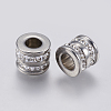 201 Stainless Steel Beads STAS-F139-058P-2