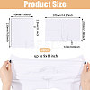 Polyester Book Cover OFST-WH0004-144O-2