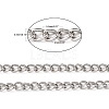 Iron Twisted Chains Curb Chains X-CHS007Y-01-P-NF-3