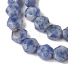 Natural Blue Spot Jasper Beads Strands G-K359-C17-01-4