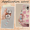 Resin Lanyard Wrist Strap Phone Star Charms Straps DIY-WH20003-13-5