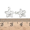 Brass Micro Pave Cubic Zirconia Pendants KK-Z136-38P-3