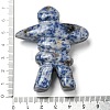 Natural Blue Spot Jasper Carved Healing Human Shape Figurines DJEW-D012-03C-3