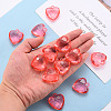 Transparent Acrylic Pendants TACR-T024-03B-910-5