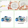 DIY Coaster Punch Needle Embroidery Starter Kits for Beginners DIY-WH20095-003D-7