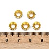 Brass Rhinestone Spacer Beads RB-A020-7mm-28G-2