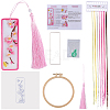 DIY Bookmarks Embroidery Starter Kit DIY-WH20816-004D-1