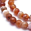 Natural Agate Beads G-J371-15-8mm-3