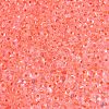 6/0 Inside Colours Transparent Glass Seed Beads X1-SEED-T007-07H-2
