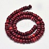 Natural Coconut Rondelle Bead Strands COCB-O002-01G-1