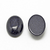 Synthetic Blue Goldstone Cabochons X-G-R415-14x10-34-2