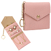 1Pc Cowhide Travel Jewelry Storage Pouches ABAG-CL0001-60B-1