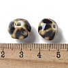 Vintage Porcelain Pumpkin Beads PORC-L080-A01-3