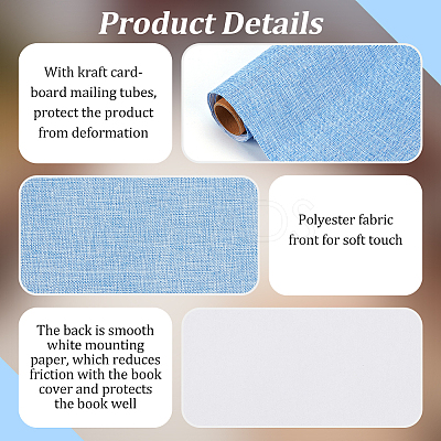 DIY Polyester Fabrics DIY-OC0012-31F-1
