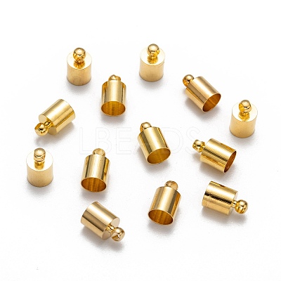 Brass Cord Ends LS-EC041-G-1