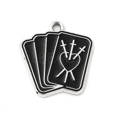 Alloy Enamel Pendants ENAM-I053-D03-1