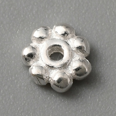 925 Sterling Silver Spacer Beads STER-WH0013-05A-S-1