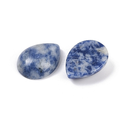 Natural Blue Spot Jasper Cabochons G-H094-01A-22-1