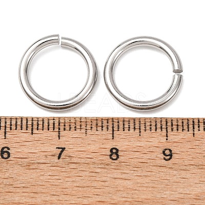 Tarnish Resistant 304 Stainless Steel Open Jump Rings X-STAS-R065-41-1