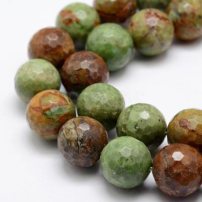 Natural Green Opal Beads Strands G-K209-05A-16mm-1