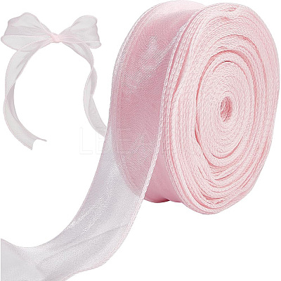 Polyester Organza Ribbons SRIB-WH20020-003A-04-1