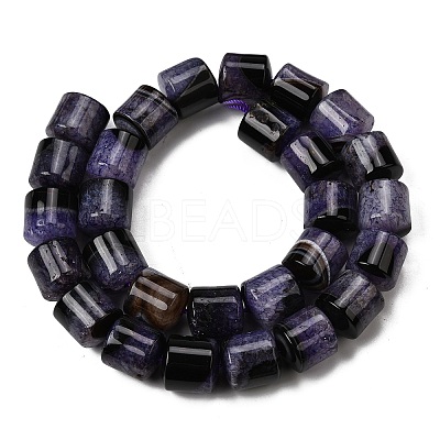 Natural Agate Beads Strands G-F820-P01-01B-1