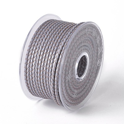 Braided Cowhide Cord WL-I004-5mm-04-1