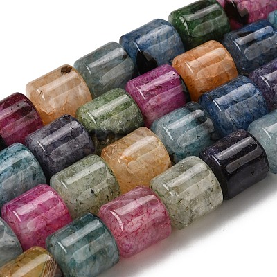 Natural Agate Beads Strands G-F820-P01-01A-1