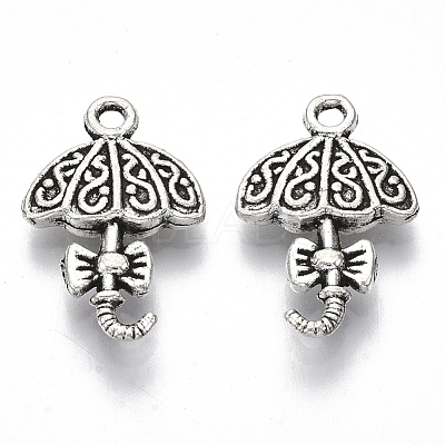 Tibetan Style Alloy Pendants TIBE-R317-017AS-LF-1