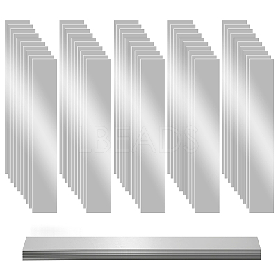 66Pcs 11 Styles 304 Stainless Steel Sheets DIY-WH050-395-1