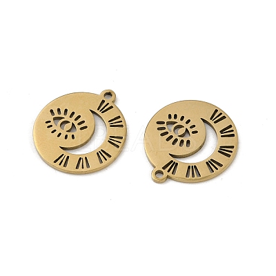 201 Stainless Steel Pendants LS-STAS-U052-02A-G-1