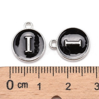 Platinum Plated Alloy Charms ENAM-S118-02I-P-1