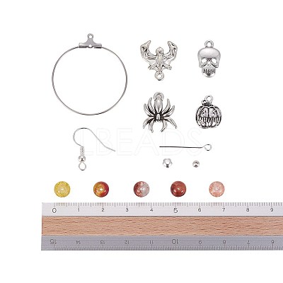 DIY Halloween Style Earring Making DIY-X0098-97-1