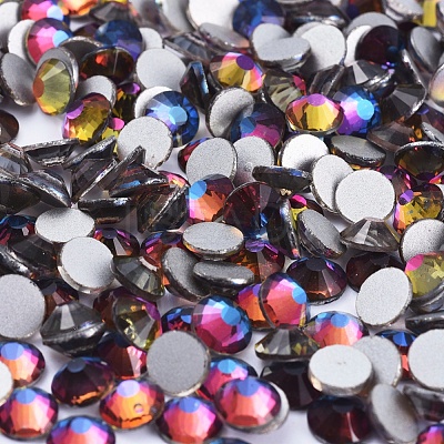 Glass Flat Back Rhinestone RGLA-C002-SS30-568-1