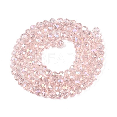 Electroplate Glass Beads Strands LS-EGLA-A044-T4mm-B22-1