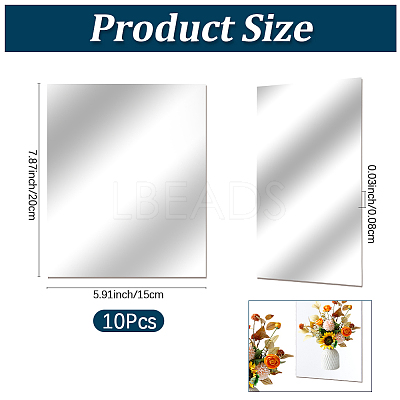1Bag Acrylic Stickers STIC-SP0001-17A-1