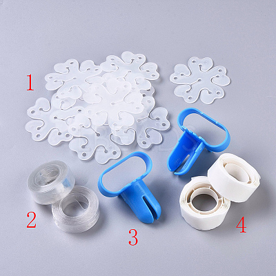 Plastic Balloon Decorating Strip Kit DIY-CJ0003-01-1