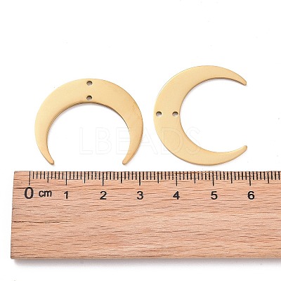 201 Stainless Steel 2-Loop Link Pendants STAS-N090-LA166-1