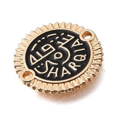 Alloy Enamel Connector Charms FIND-E049-01KCG-1