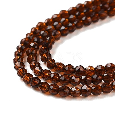 Transparent Glass Beads Strands GLAA-H021-03-01-1