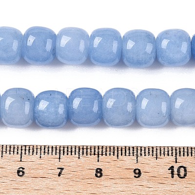 Dyed Natural White Jade Beads Strands X-G-T138-S12-1