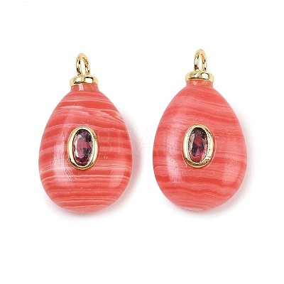 Synthetic Rhodochrosite Pendants KK-B157-42D-05-1