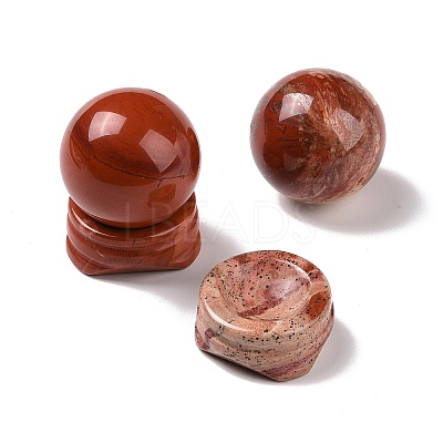 Natural Red Jasper Display Decorations DJEW-G032-02D-1