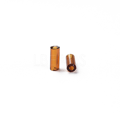 Transparent Glass Bugle Beads SEED-N005-001-C01-1