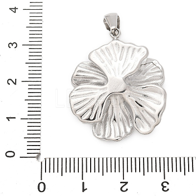 304 Stainless Steel Pendants STAS-Q349-01E-P-1